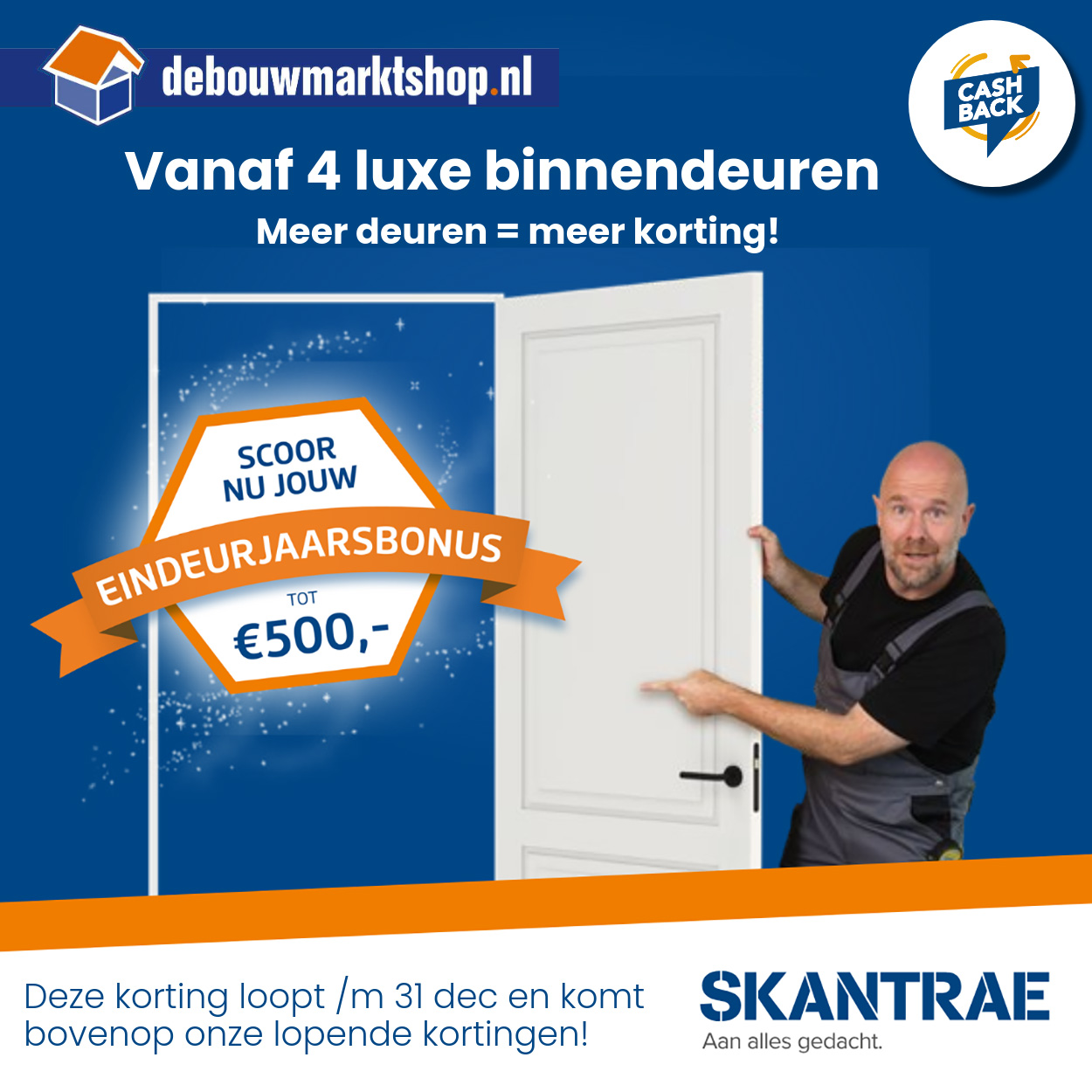 Hang Sluitwerk Pakket 3001 voor Skantrae SSA Aluminium Deuren